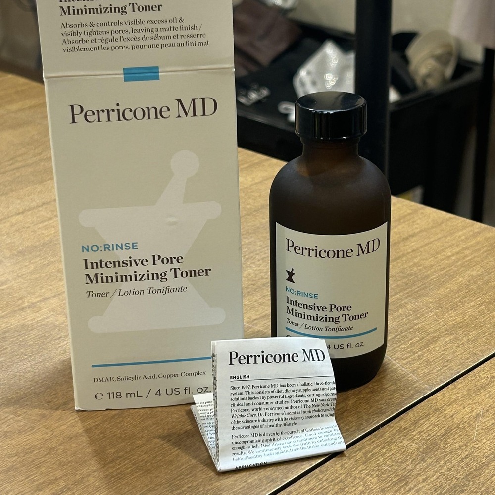 Perricone MD Intensive Pore Minimizing Toner 4oz 118ml Face Oily Skin Women